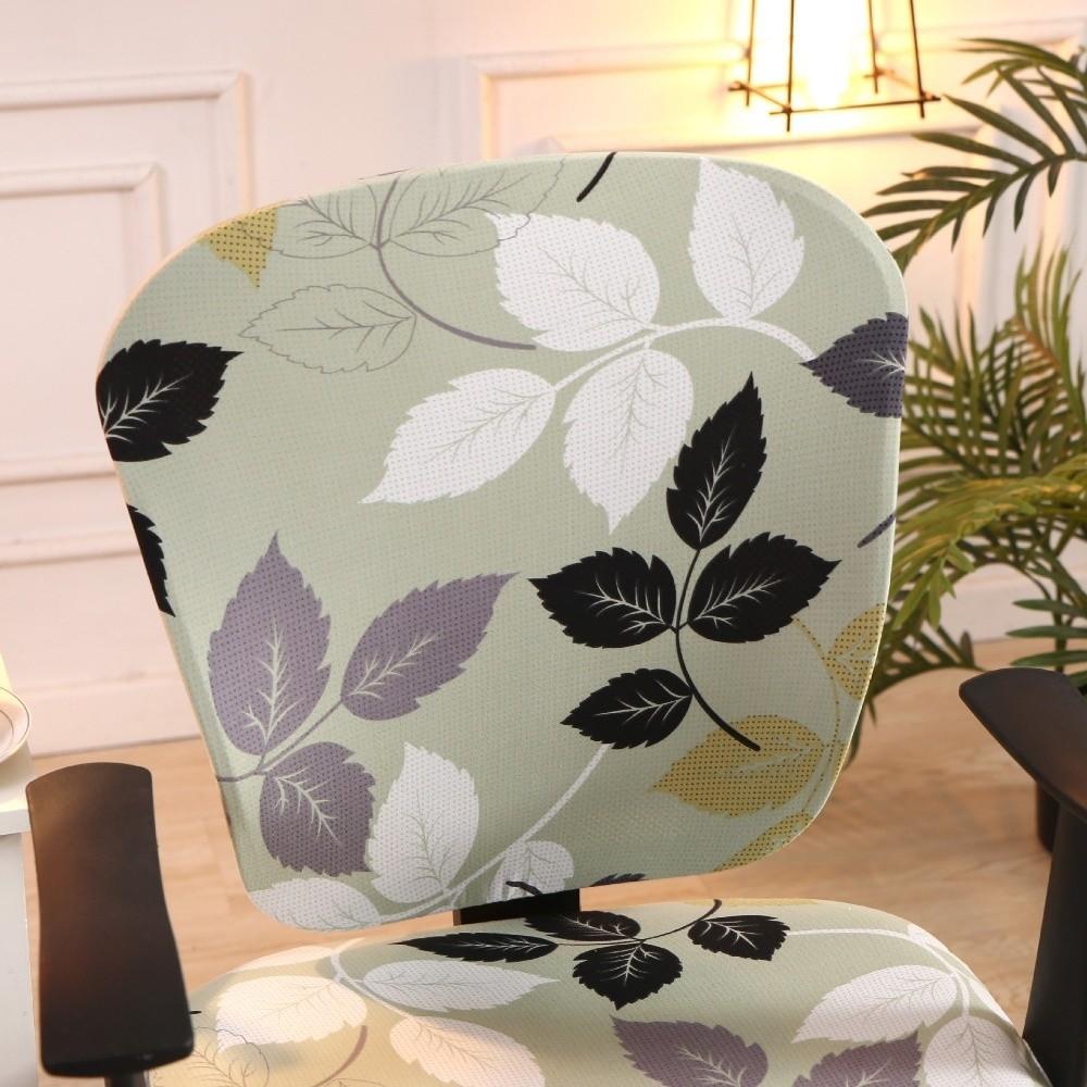 2Pcs/Set High Elastic Computer Split Seat Cover Anti Slip Armchair Slipcover Home Textile