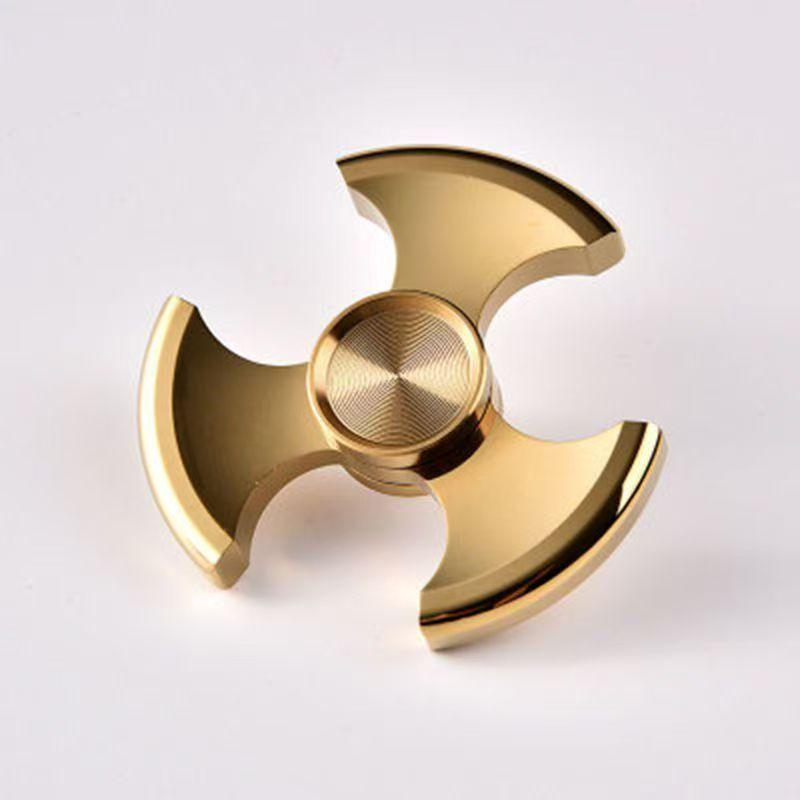Stainless Steel Fidget Spinner ADHD Anxiety Stress Reliever Toys EDC Cool Gadgets Adults & Kids High Quality Exquisite Gifts