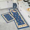 Anti Slip Kitchen Floor Mat Laundry Room Carpet Hallway Balcony Corridor Living Room Long Rug Bathroom Washable Entrance Doormat