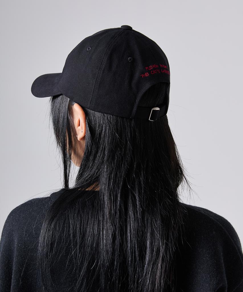LMR Basic Embroidered Logo Ball Cap Black