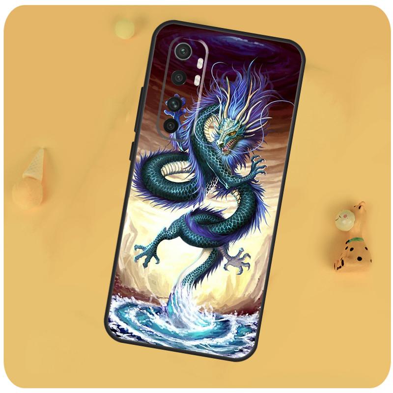 Chinese Dragon Cover For Xiaomi 14T Pro 13 14 15 Ultra 11T 12T 13T POCO X7 Pro X3 X5 F5 F6 M6 X6 Pro Case