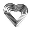 5Pcs Stainless Steel Pentagram Biscuit Cutters Heart Shaped Pastry Cutters  Pastry Making