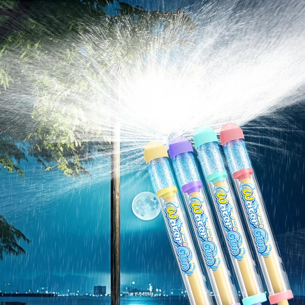 2-4PCS Firework Water Gun Pull-Out Sprinkler Romantic Photograph Props Beach Water Fighting Outdoor Water for Summer Beach