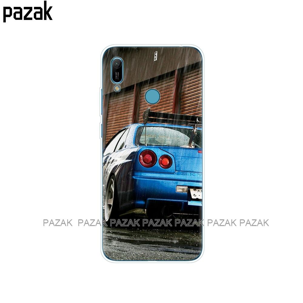 Case For Huawei Honor 8A PRO 8S 8C 8X 9X 10 I Play 3 Case Cover for Huawei Y5 Y6 Y7 Y9 2019 Pro Prime Bag Cool Sports Car Design