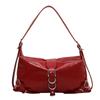 High-end Fashionable Large Capacity Bag 2023 New Korean Motorcycle Bag French Bag Small Unique Armpit Bag