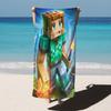 Cartoon-themed Outdoor Printed Beach Towel, Extra-large Quick-dry Microfiber Towel, Essential for Travel and the Gym | Multi