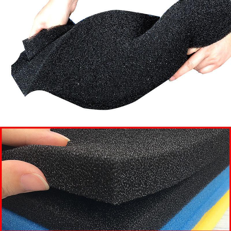 Multi-Size Aquarium Accessories Practical Biochemical Decoration Cotton Sponge Aquarium Filter Fish Tank Pond Black Foam Sponge