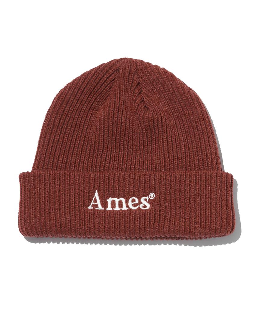 AMES-WORLDWIDE Basic Logo Beanie Brick
