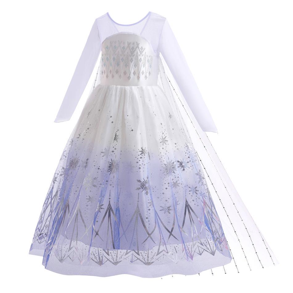 Frozen Elsa Princess Dress for Girls - One Piece
