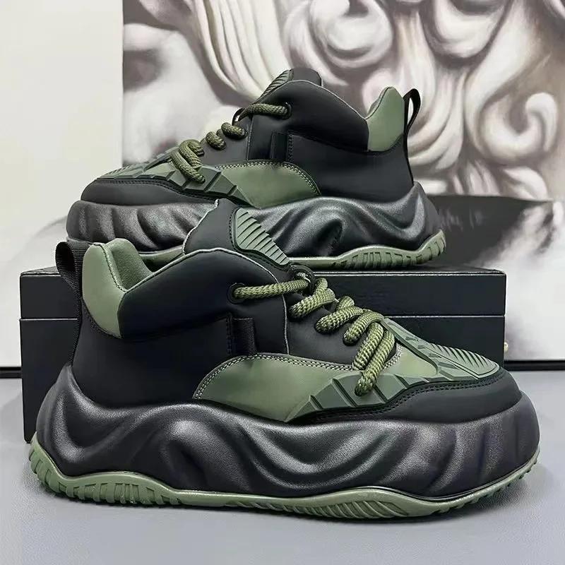 Fashion New Special Offer Men's Shoes Thick Soled Height Increasing Comfortable Running Sneakers Fashion Trend Casual Shoes Sneakers Men