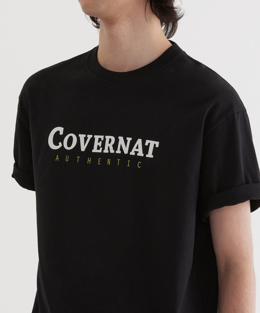 COVERNAT Center Authentic T-Shirt Black