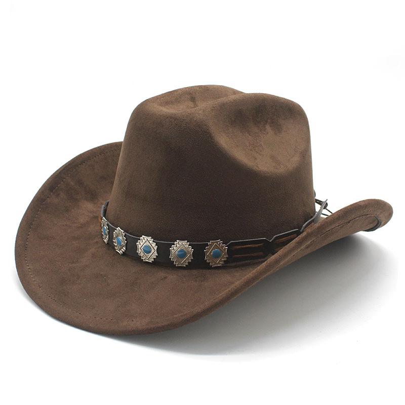 Fashion Casual High Top Big Eaves Suede Jazz Hat Outdoor Shopping Styling Felt Top Hat