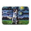 Custom Red Cocker Spaniel Starry Night Doormat Non-Slip Entrance Bath Kitchen Floor Door Mat Pet Dog Lover Toilet Carpet Rug