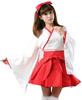 Schrijnmaagd Cosplay Schrijnmaagd Kleding Japanse Hakama Schrijn Kimono Mini Wit Rood [Lady Lazy] (L)