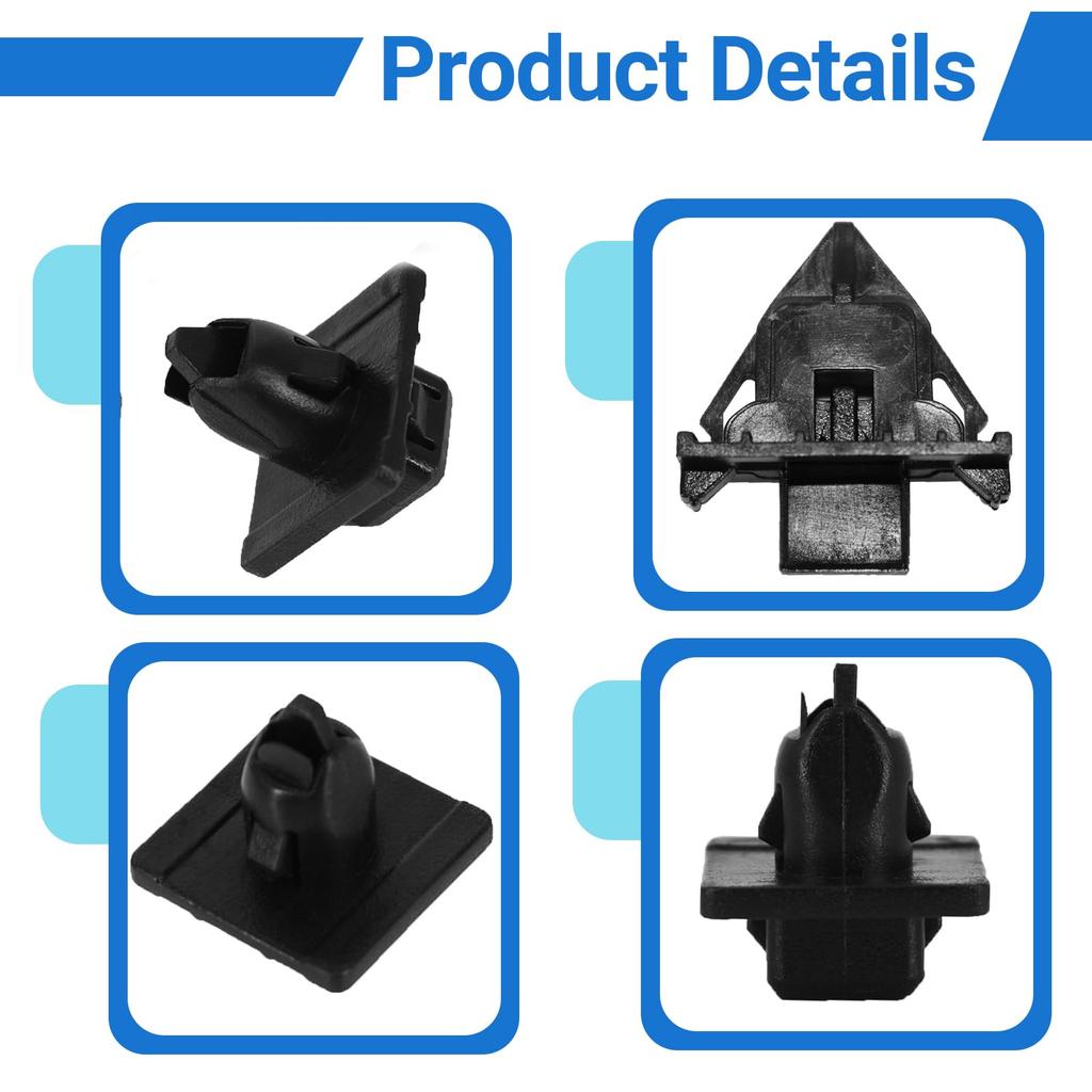 CULMKARI Front Fender Molding Clip Upper Panel Retainer Kit for Toyota FJ Cruiser 2007-2014 8pcs