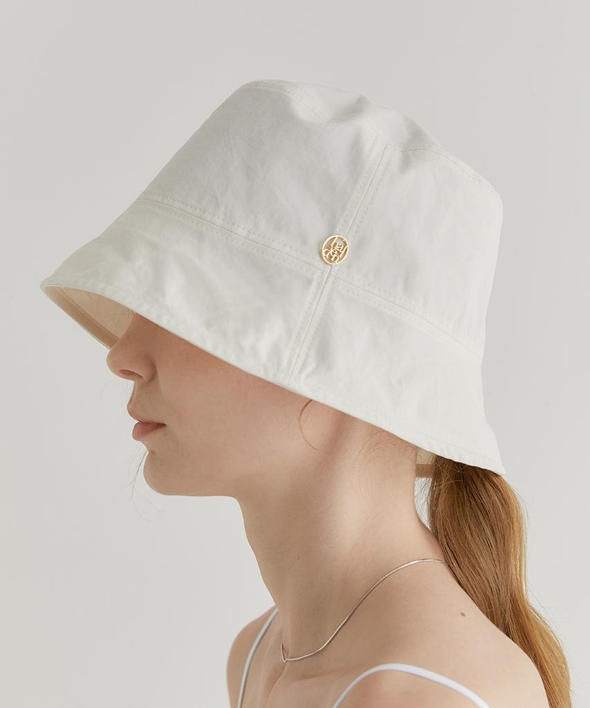Hallen Light Cotton Bucket Hat (C005_Ivory)