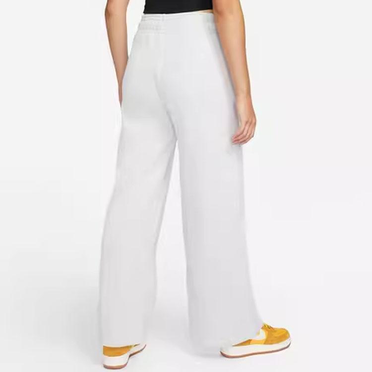 Nike Casual Pants Women's Gray Moderate Wide Leg Pants DO3790-025