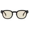 [IZIPIZI] IZIPIZI Sunglasses, Light Color, #C Model, Men's & Women's, Boston Style, Matte Black Frame, Light Brown Lenses