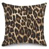 Home Decor Wild Leopard Print Cushion Covers for Home Pattern Cushion Cover Suitable for Sofa Bedroom Car Pillow Cover