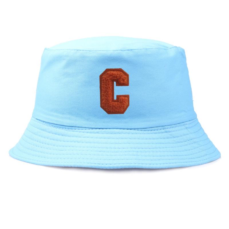 Summer Sun Protection With The Letter C Bucket Hat