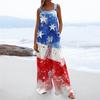 Damenmode Strampler Print Lässig Lose Vintage Overalls Mit Taschen