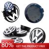 For VOLKSWAGEN 4pcs  56mm 65mm  Car Wheel Center Caps Hubcap Cover for VW Volkswagen Jetta MK5 Golf Passat Styling 3B7601171 1J0