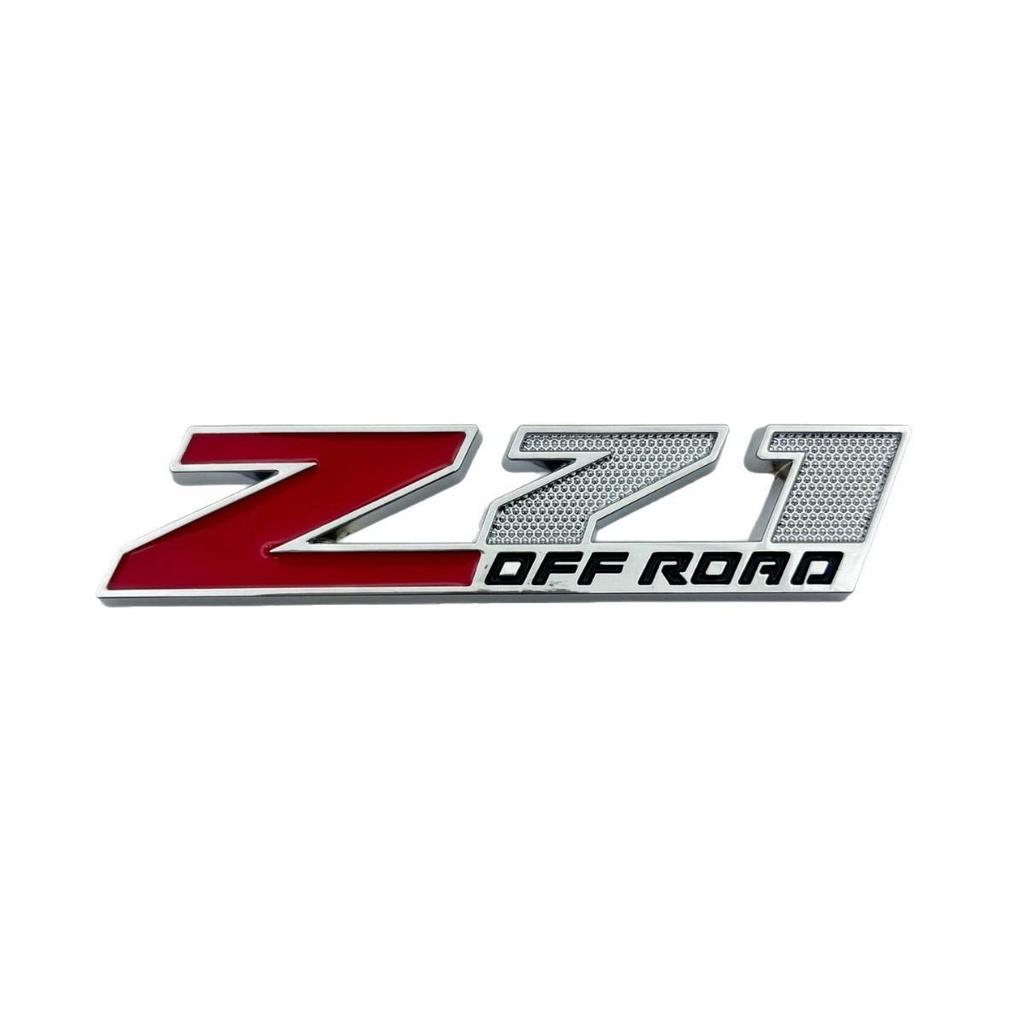 Large Z71 Sticker for Chevrolet Modified Car: Personalized Metal Emblem & Rear Decoration Decal