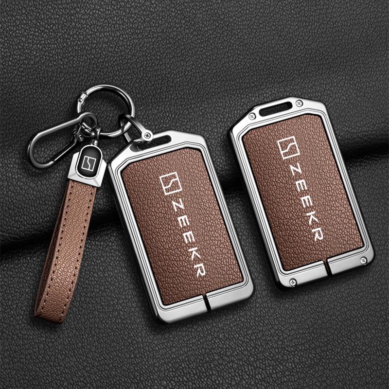 Zeekr NFC Key Case for Models 001, 9X, 7X, 007GT, 009 - Unisex Pouch Shell with Buckle