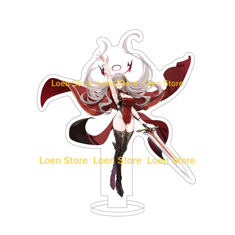 Azur Lane Official Character Raffaello Taihou Mimoza Santa Fe Scylla Repulse Franklin Anime Figures Acrylic Stand Desk Ornament