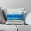 Abstract Beach Landscape Square Pillowcase Polyester Linen Velvet Creative Zip Decorative Pillow Case Home Cushion Case X