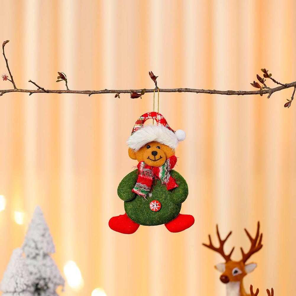 Kerst Knuffel Poppen Ornamenten Stof Poppen Hanger Collectie Kerst Kleine Cadeautjes Kerstboom Decoraties Hangende Decoraties