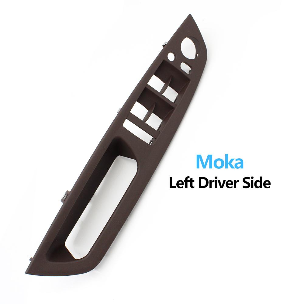 5 Colors LHD RHD Upgraded Interior Door Armrest Window Switch Panel Cover Trim Replacement For BMW X5 X6 E70 E71 E72 2007-2014