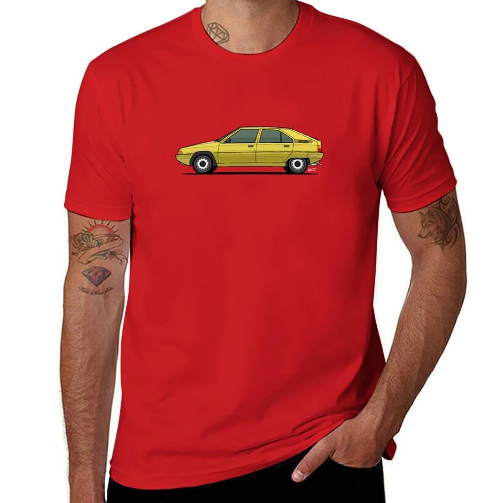 Citron BX 14 - Single Illustration - Jaune Cédrat T-Shirt anime heavyweights hippie clothes T-shirt men