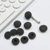 10pcs Comfortable Ear Pads Replacement Headset Cushion Earphone Sponge Black Soft Foam