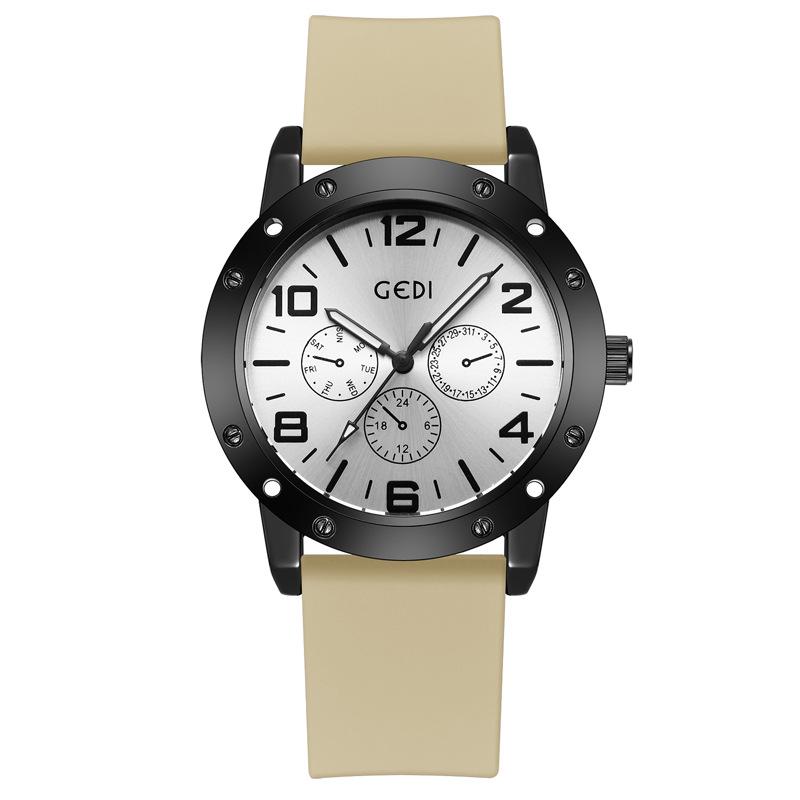 Men'S Sports Silicone Watch Waterproof Student Quartz Watch Men'S High-End Luminous Watch