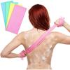 Exfoliating Washcloth Body Scrubber Bath Cloth Skin Bath Wash Towel for Shower Japanese Nylon Washcloth Loofah Sponge Net Rag Back Scrubber for Women