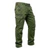 Pantalones Cargo de Color Retro para Hombre con Múltiples Bolsillos
