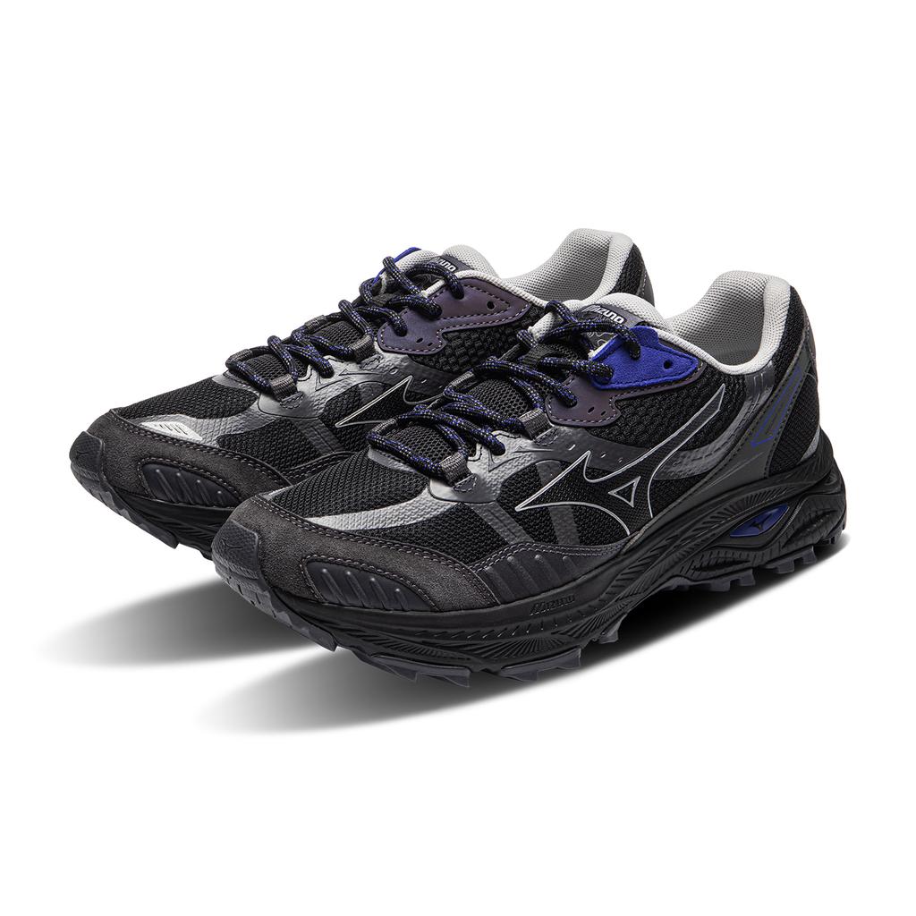 Mizuno Racer Adv Comfortable Low-Top Running Shoes Unisex Sneaker Black D1GH241224