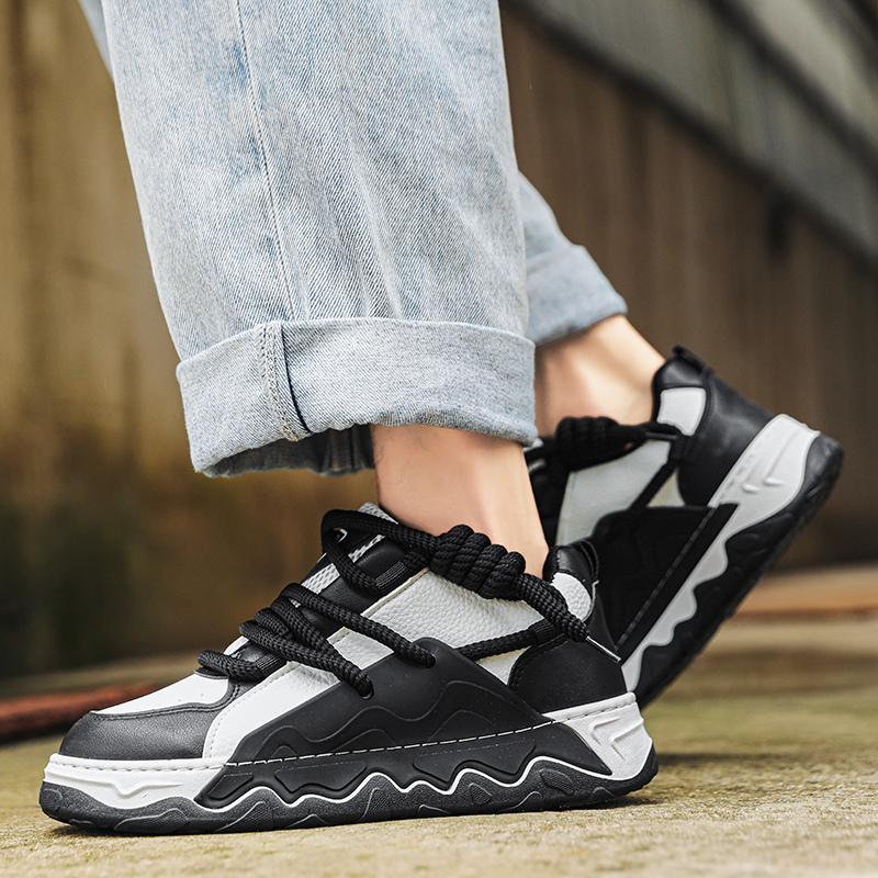 Baskets décontractées de style rétro pour hommes, chaussures de streetwear de créateur hip-hop, baskets originales pour hommes, chaussures de skateboard Superstar respirantes