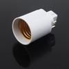 Ceramic G24 To E26 E27 Socket Adapter 2 Pin 4 Pin Gx24 Short Type Heavy Duty Secure Connection Compact Design