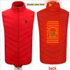 Smart Electric Heated Vest - Rechargeable, Constant Temperature Heating Apparel
