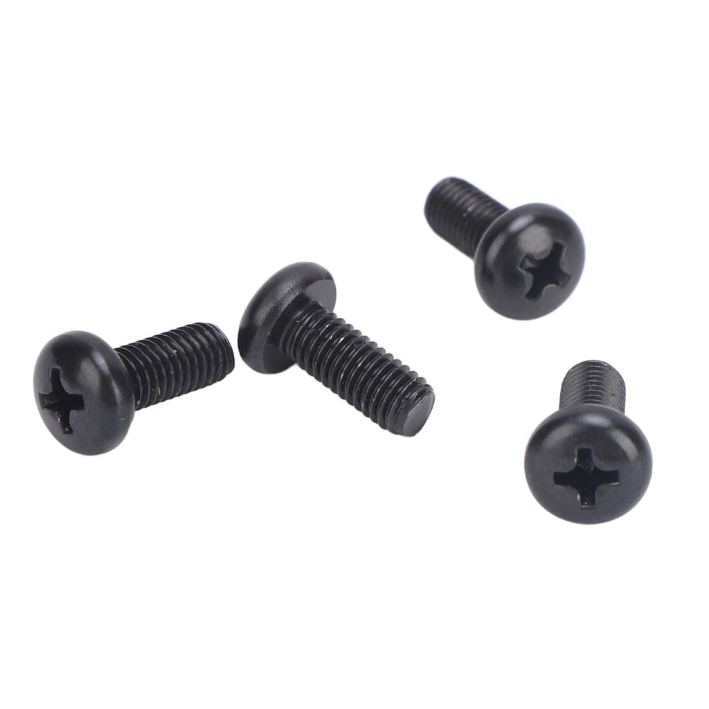 4 Pcs License Plate Screws Stainless Steel Rustproof Car Tag Frame Fasteners for Model 3 Y with