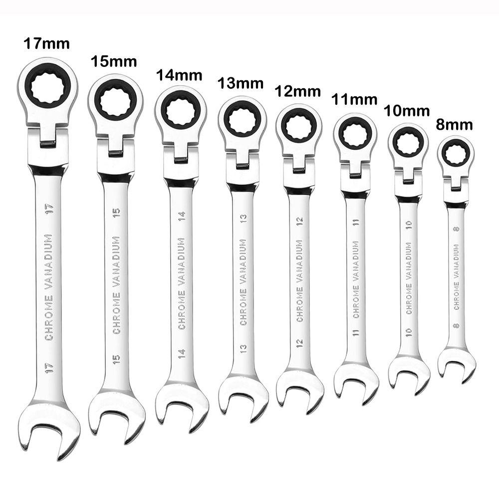 Quick Release Dual Heads Ratchet Wrench Dual Heads Ratcheting Socket Spanner