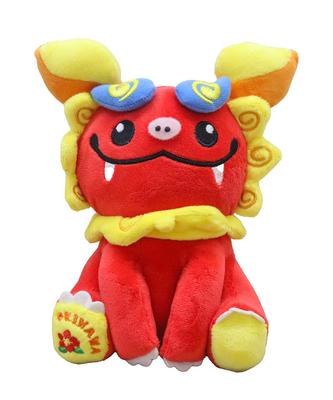 Takeoff Okinawa Series Shisa Plush Toy, Red