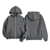 Girls' Lightweight Zip Up Hoodie with Pockets Long Sleeve Color Casual Top for Everyday Wear