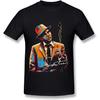Cool Frank Sinatra Short Sleeve T-shirt For Men Black Large