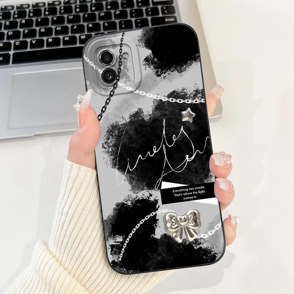 For Samsung Galaxy A03 Case Cover Luxury Fashion Flower Kawaii Cute Shockproof Phone Case For Samsung SM-A035F SM-A035M SM-A035G