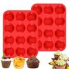 Non Stick Cupcakes Mold 12 Holes Soap Chocolate Muffin Baking Pan Round Baking Mold  Kitchen Tools