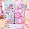 Kawaii Cartoon 3D Fart Peach Stereo Sticker Stereoscopic Lovely Animals Relieve Stress Stickers DIY Decor Stickers Supplies