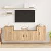 Maison Exclusive - 3-piece TV Furniture Set Sonoma Oak Engineered Wood